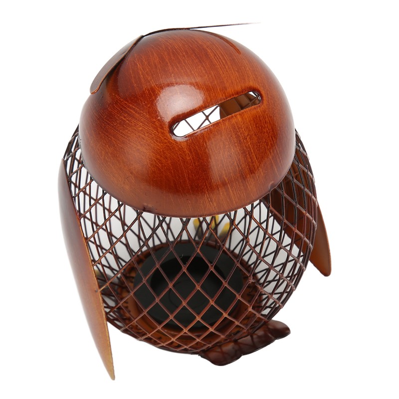 Owl Piggy Bank Owl Shaped Metal Coin Box Handwork Crafting