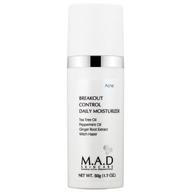 M.A.D Skincare M.A.D. SkinCare. Breakout Control Daily Moisturizer, humectante de uso diario antiacné. 50 ml