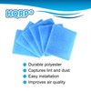 HQRP 6-pack Polyester Filters compatible with BetterVent Indoor Dryer Vent
