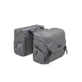 New Looxs Mondi Joy Double MIK Double Bag, Ivy Grey, 38 Litres