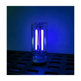 BWBWND USB LED Car Interior Atmosphere Light, Plug-in USB Interface Ambient Light Retro Car Lamps, Portable Automotive Touch Control Charging Night Lights Interior Decor Lamp (Blue)