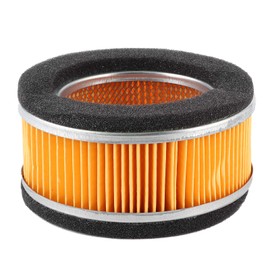 Universal Round Air Filter, KIMISS Universal Round Air Filter 125mm Fits GY6/125cc/150cc/152QMJ/157QMJ Chinese Scooter Moped ATV Go-Kart