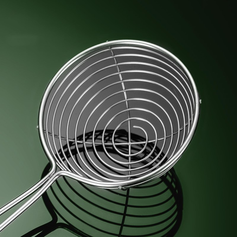 Draining Spoon, Stainless Steel Strainers Strainer Scoop Kitchen Tool Hot