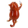 AB Tools Ginger Fat Taking Cat Selfie Picture Ornament Statue