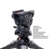 iShoot Tripod head mount, quick change adapter for cantilever head,