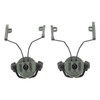 2Pcs Suspension Headset Bracket Helmet 19‑21mm Rail Adapter Rotatable Headphones