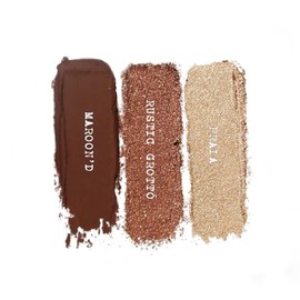 Nudestix Mini Nude Metallic Berry Eye Kit – 3-Piece Cream Eyeshadow & Eyeliner Pencil Set for Long-Wear Color | Rich Berry Tones with Metallic Finish