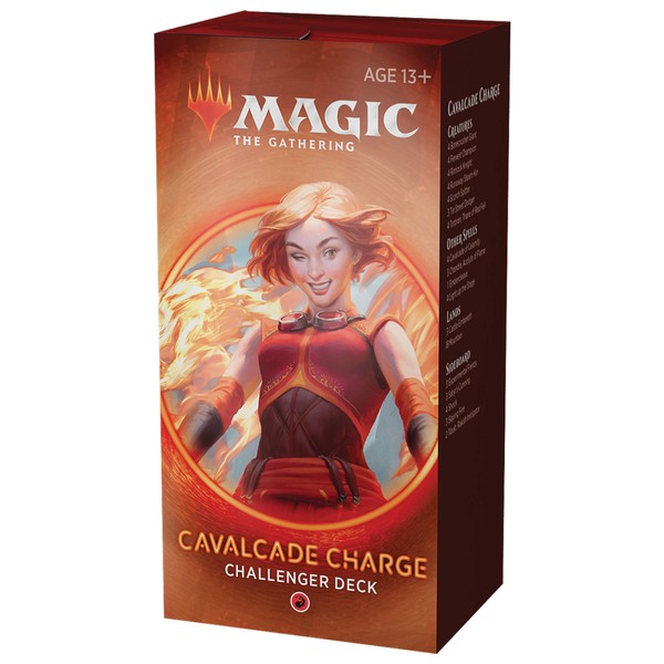 Cavalcade Charge Deck | Magic: The Gathering Challenger Deck 2020 | Tournament-Ready | 75 Cards + Tokens