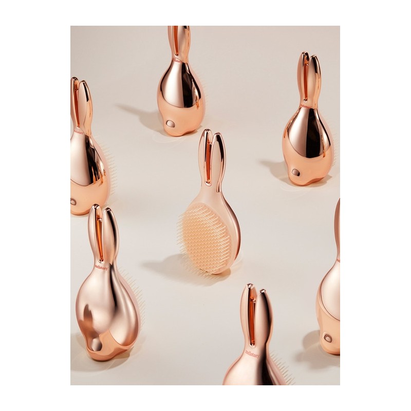 Tangle Rabbit Brush Rose Gold Soft / 탱글 래빗 브러시