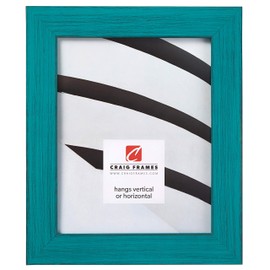 Craig Frames Jasper Picture Frame, 14 x 20 Inch, Country French Teal