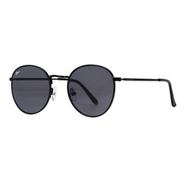 Okulars® Eco Metal Recycled Sunglasses for Men and Women, Adjustable, UV400 Filter, One Size, black