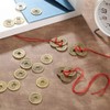 Quesuc 50pcs Lucky Coins I-Ching Coins for Health and Prosperity