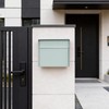 Wall Mount Mailbox for House Outside, Anti-Theft Locking Mailbox, Weatherproof
