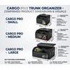 PU Leather Car Trunk Organizer – Collapsible Storage Box for