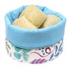 Lashuma Bread Basket Kitchen Cotton Decorative Basket Colourful Watercolour Basket