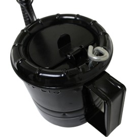 Lumax LX-1536 Black 5 Quart Flow Control Measure Can with Flex Spout. Self-Locking lid for dust Free Operation. Thumb Operated Valve Controls Flow – Flip-Action Locks Valve Open.
