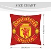 ZFENGYYUAN Manchester Home Throw Pillow Case Couch Sofa Bedroom Decor