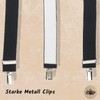 Shenky Y-shaped braces with 3 very robust clips, made in