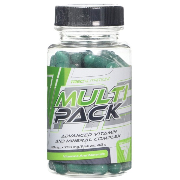 Trec Nutrition Multipack Vitamin Complex Capsules, Pack of 60