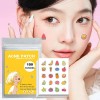 100pcs Fruit Acne Patch Skincare Multiple Colors Cartoon