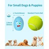 TONGKTAI Puppy Toys Squeaky Funny Squeaky Dog Egg Balls Soft