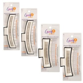Goody Sport Forever Claw Large Rectangle 2CT + Goody Sport Forever Claw Fine Hair Rectangle 2CT