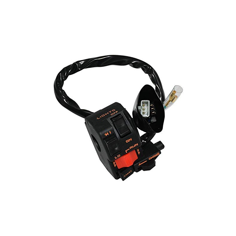 Carbman Kill/Light/Hi/Low/Starter Switch for Honda ATC250 250SX 1985 1986 1987