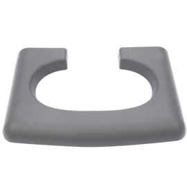 LUJUNTEC Center Console Cup Holder Armrest Replacement Pad Compatible with 2004 2005 2206 2007 2008 2009 2010 2011 2012 2013 2014 For Ford for F150 Grey Bench Seat Center Console Cup Holder