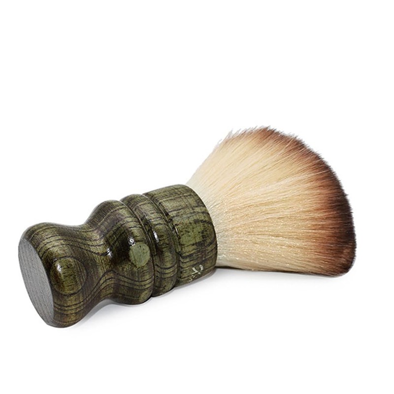 UTSLIVE Hair Cutting Neck Duster Brush with wood handle