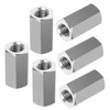 Seimneire 6 Pcs M8 x 1.25 Pitch 25mm Length Hex