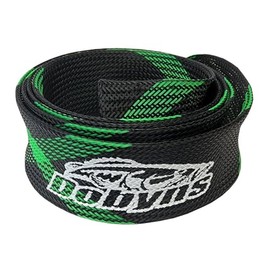 Black MESH W/ Green Accent / FITS Spinning RODS 7'-8'