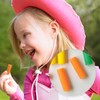 3pcs Chewies,Chewies,Aligner Chewies,Orange/Grape/Mint Aligner Chewies for Tray Seaters,Dental Teeth Chewies（3pcs