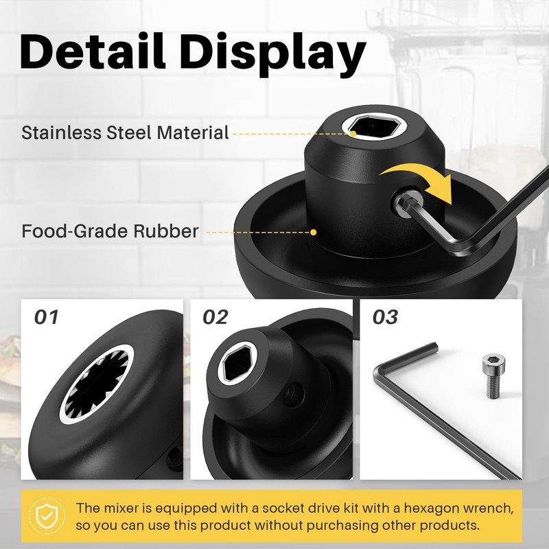 Blender Replacement Parts Compatible with Vitamix, Blade Replacement Accessories Include