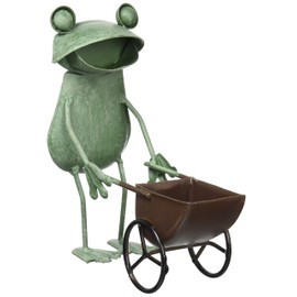 Murataya Objet Frog Planter Cart 4816