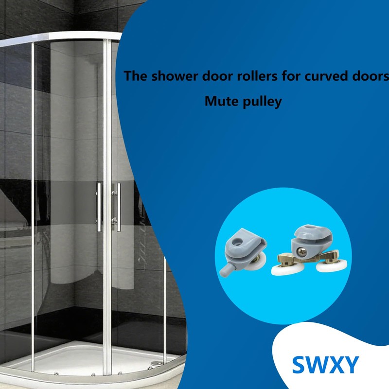 Shower Door Rollers Replacement 8 Pcs Old Fashioned Top &