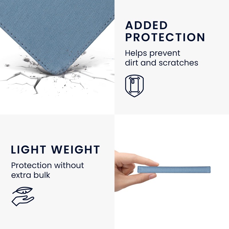 kwmobile Flip Case Compatible with Tolino Vision 6 - Protective