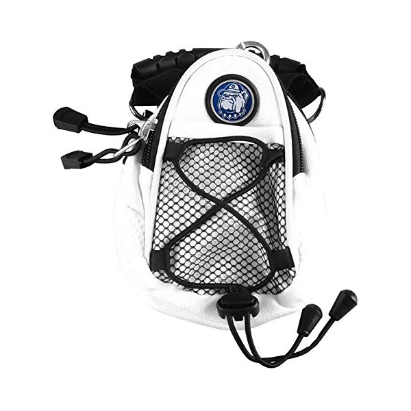 LinksWalker Georgetown Hoyas - Mini Day Pack - White Cross Body Waist Pack Bag