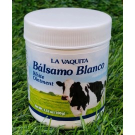 Plantimex 5 Packs BALSAM WHITE Ointment 3.52 oz ea BALSAMO BLANCO La Vaquita Free Shipping