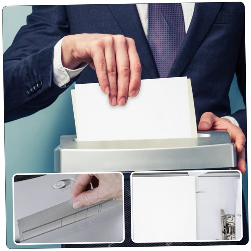 Gogogmee Shredder Lubricating Oil Sheets 10 Pack for Paper Shredders