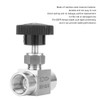 Straight Needle Valve Made of Stainless Steel BSPP Shut-Off Valve