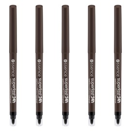 essence SUPERLAST 24 Hour Eyebrow Pomade Pencil Waterproof Eye Pencil, Eyebrow Pencil, 24 Hour Hold, No. 40 Cool Brown, Vegan, Waterproof, Pack of 5 (5 x 0.31 g)
