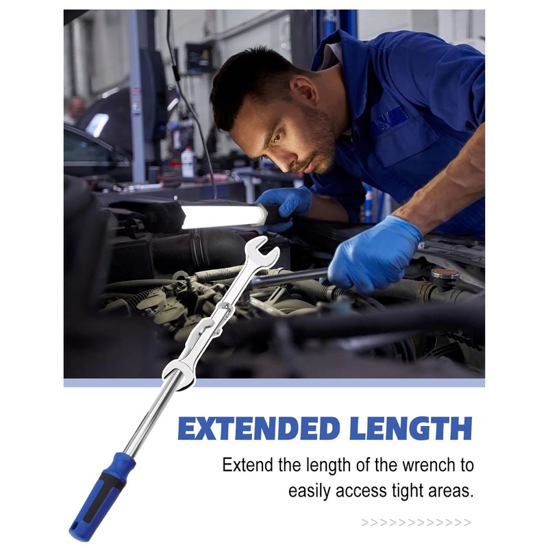 Venussar Wrench Extension, Wrench Extender Tool for 1/2 Inch Extension