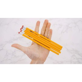 Wood Cased Bulk HB #2 Graphite Pencils – Unsharpened Pencils in Bulk Packs (500 Pencils)