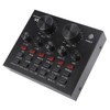V8 Multifunctional Live Sound Card Intelligent Volume Adjustable Multiple Funny