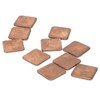 100pcs Heatsink 401w/mk Thermal Conductivity Burr Free Glossy Copper Material