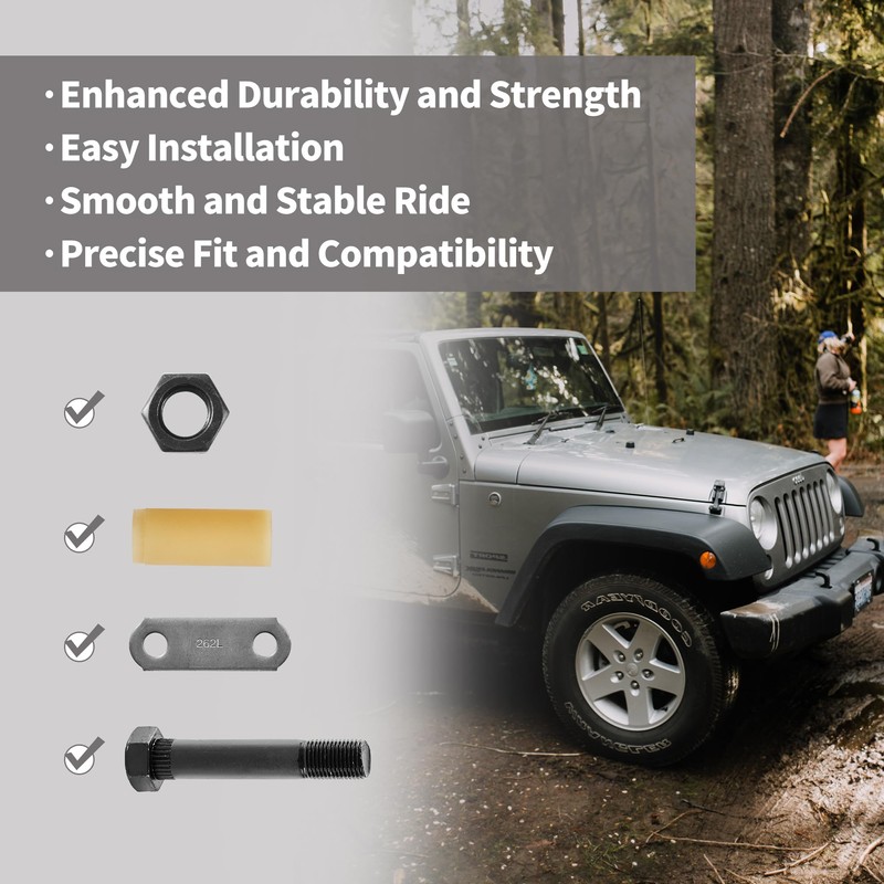 Lonffery Trailer Alex Shackle Kit, 262L Shackle Link Fit for