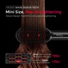 TYMO Hair Straightener Brush - Upgraded Ionic Compact Straightening Brush