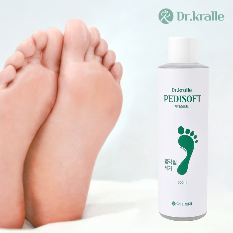 Dr. Cralle Foot Callus Removal Pedi Soft Large Capacity 500ml+Pedi