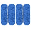 Chenille Yarn Chunky Yarn for Knitting,4Pcs x 100g Soft Chunky