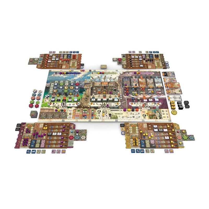 Weather Machine Board Game with Upgrade Pack and Metal Nobel